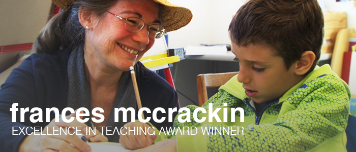 Fran McCrackin, First Grade Teacher, Janney Elementary School, DCPS