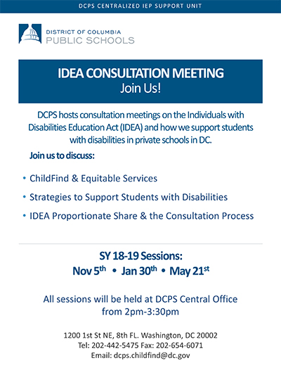Centralized Iep Support Unit Referrals Dcps