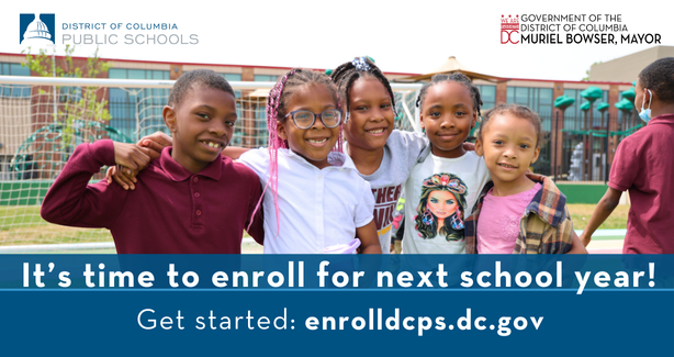 Enroll at DCPS today